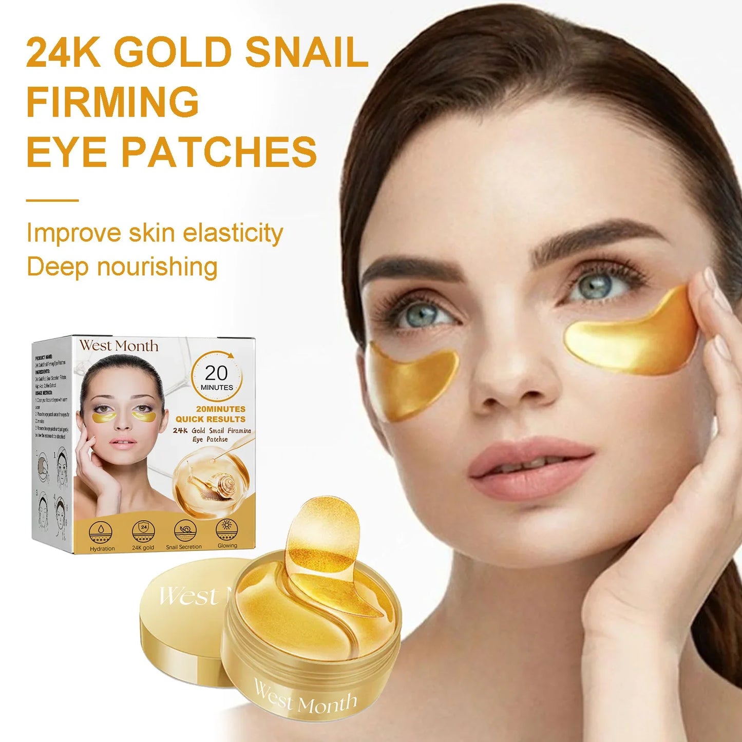 Golden Glow Eye Mask 🌟